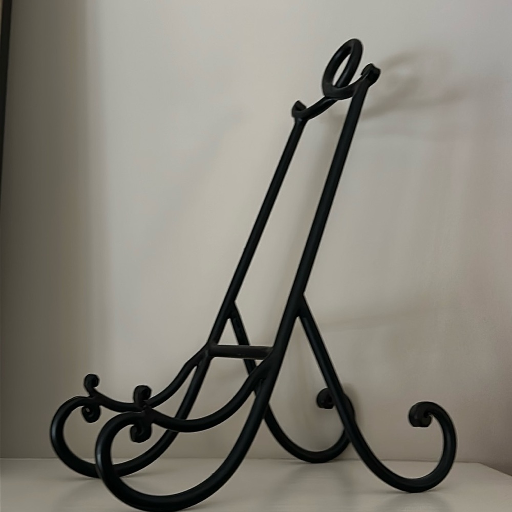 Wrought Iron Display Stand